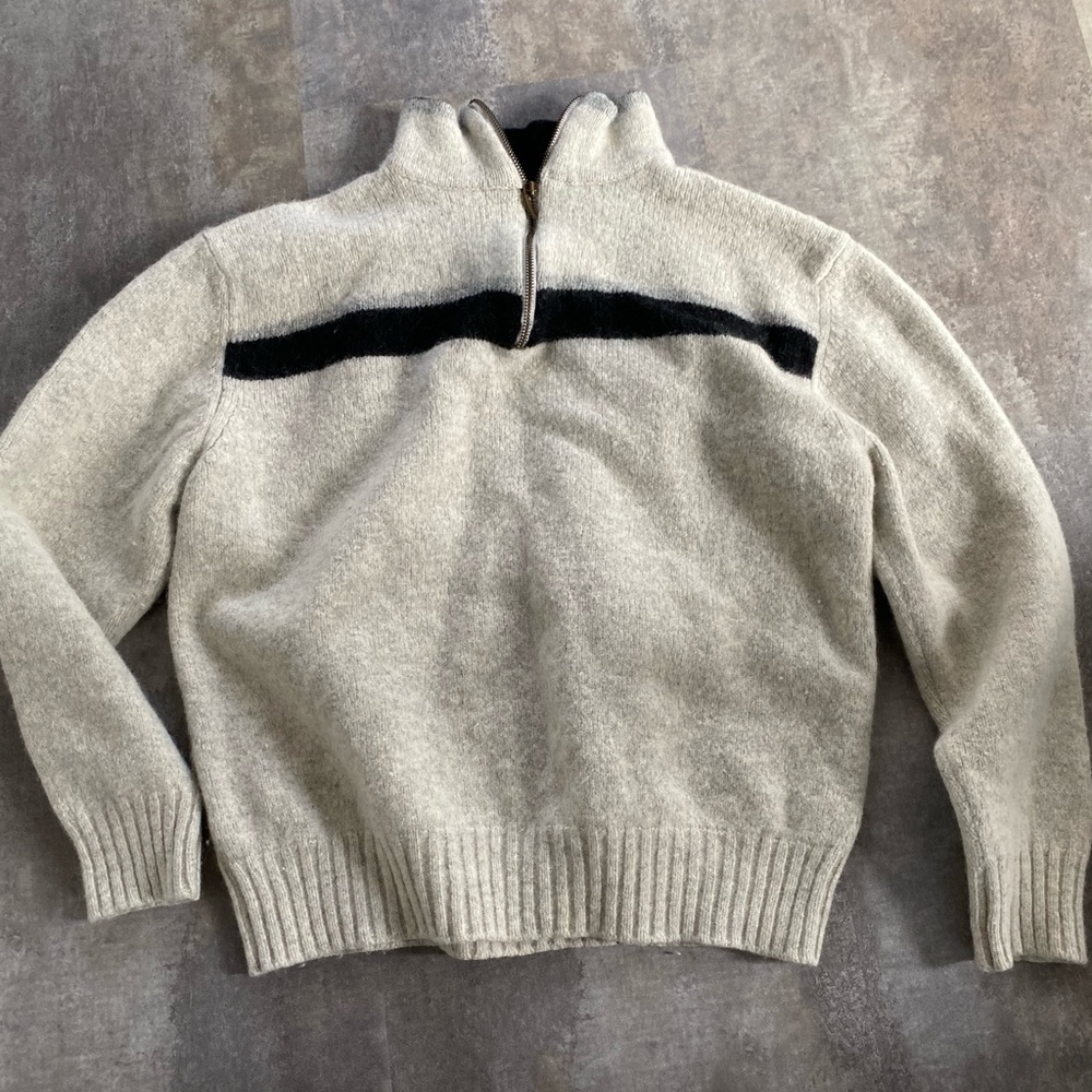 Quarter Zip Sweater